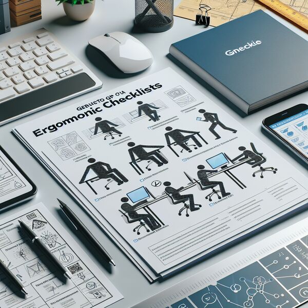 Ergonomische Checklisten und Leitfäden für effiziente Planung