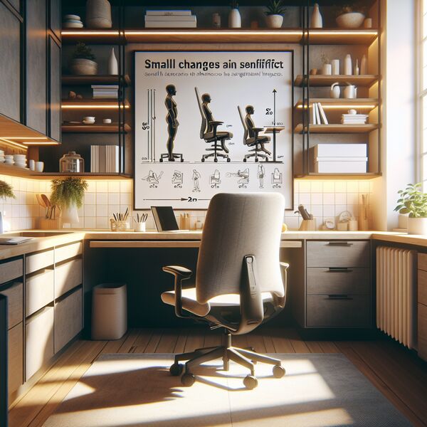 Ergonomie im Alltag kleine Veränderungen mit großer Wirkung