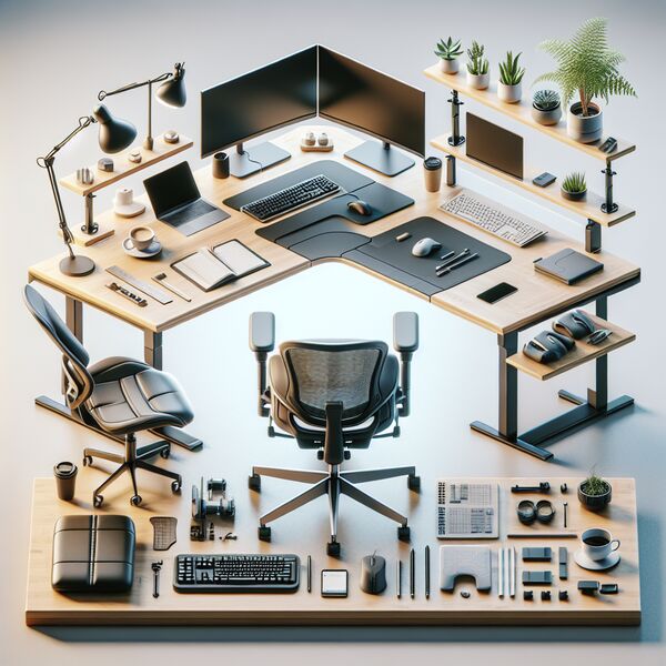 Zubehör für den perfekten ergonomischen Arbeitsplatz