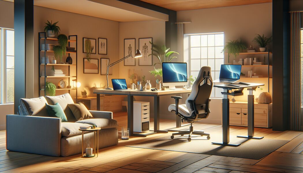 Ergonomische Lösungen für gesundes Arbeiten und Entspannen zu Hause