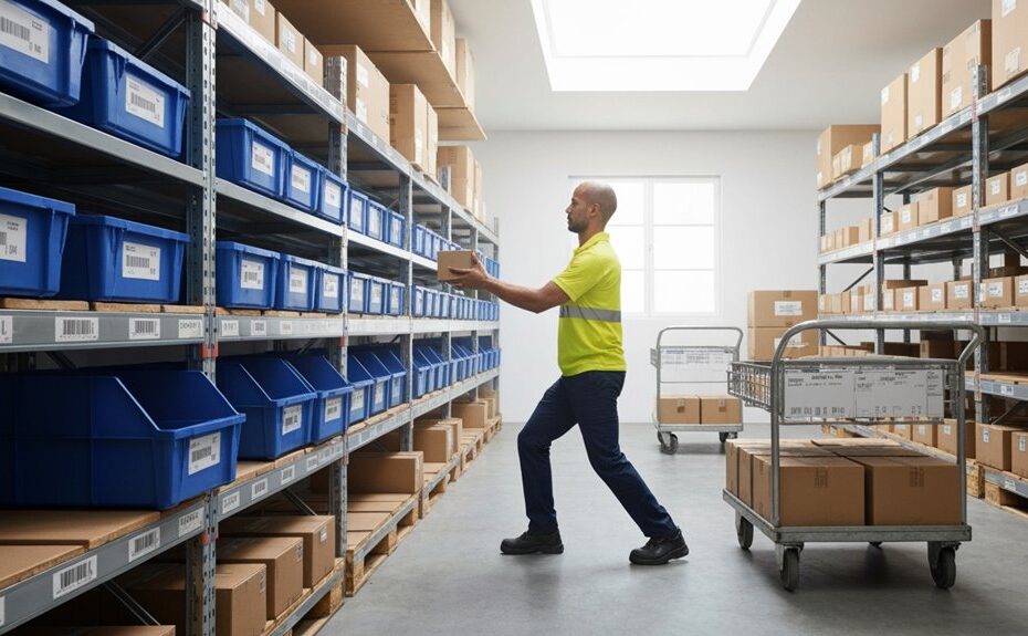 Ergonomische Optimierung der Kommissionierung
