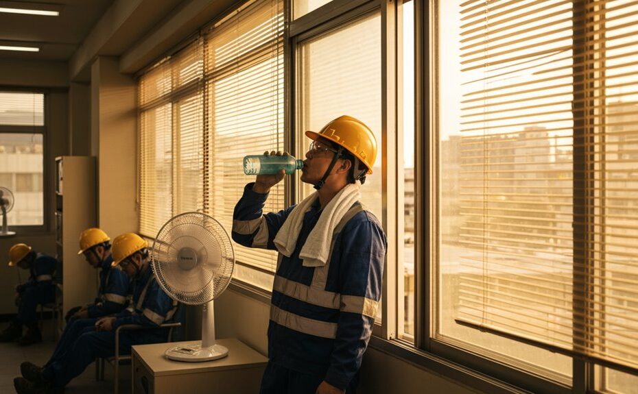 Gesundheitstipps für Hitzewellen am Arbeitsplatz